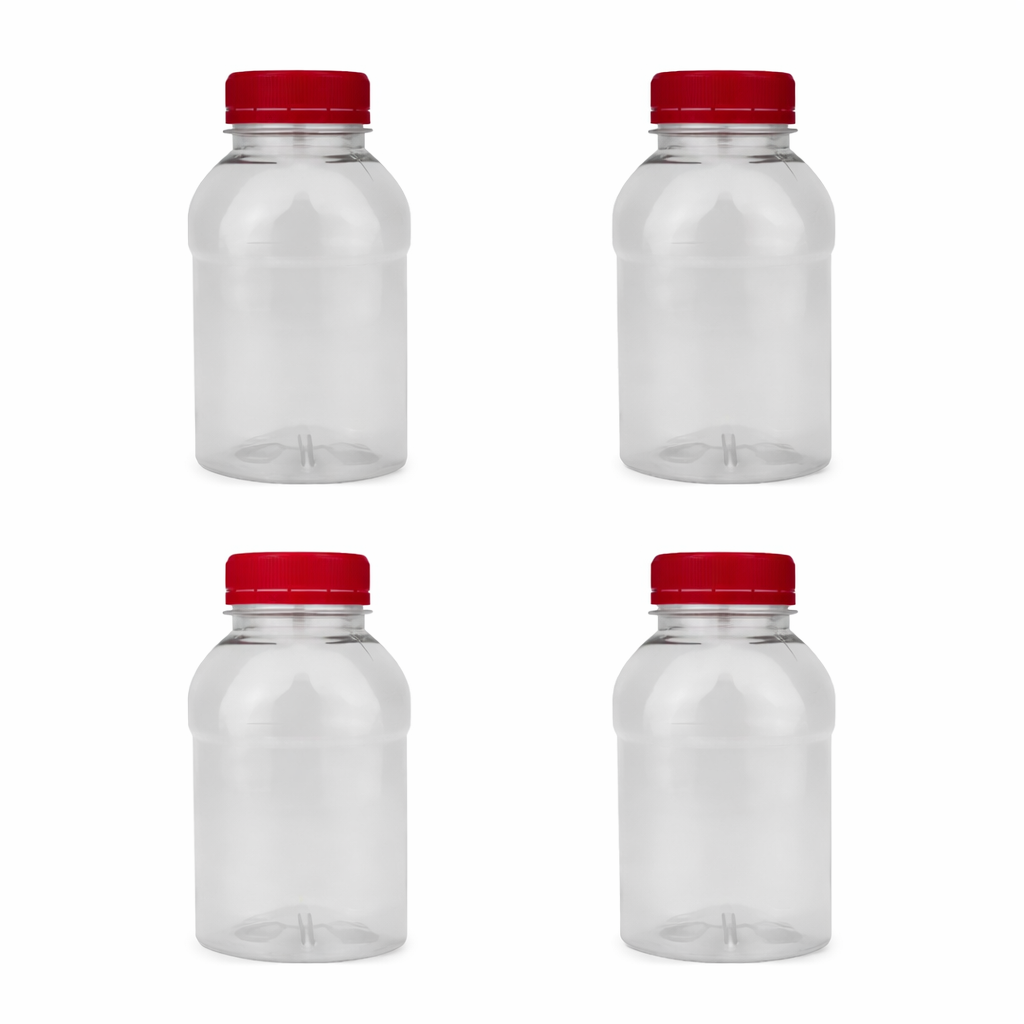 Пляшка пет 250 мл 38 мм квадратної форми роздріб (1/уп/50/шт)