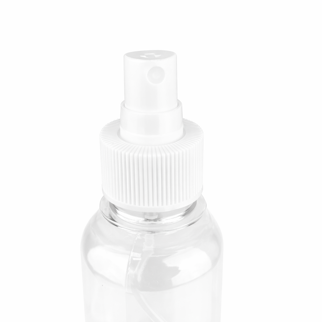 Кнопковий розпилювач 28 мм білого кольору для хімії та косметики під флакон