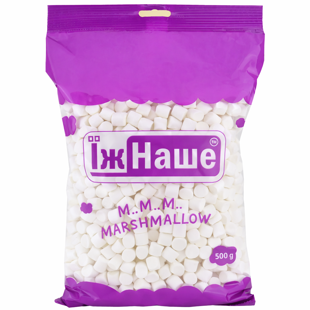 Зефір "Маршмелоу" міні 500г "білий пломбір"