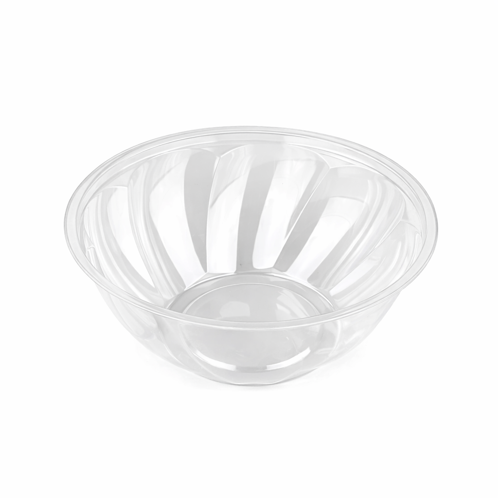 Контейнер з кришкою для салатів та холодних страв 1200 мл (1/уп/25/шт)