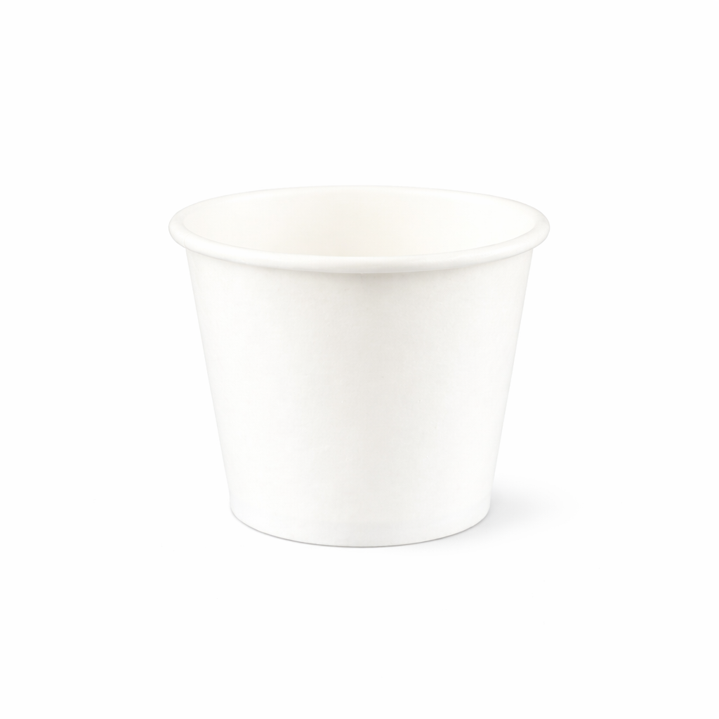 Стакан паперовий 110 мл білий - 50шт упаковка