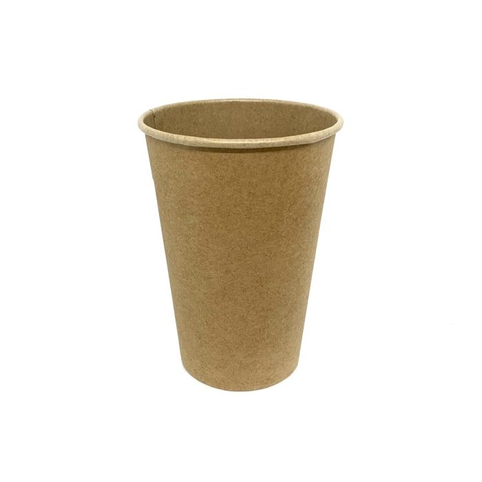 Стакан паперовий крафт 340 мл 50шт/уп