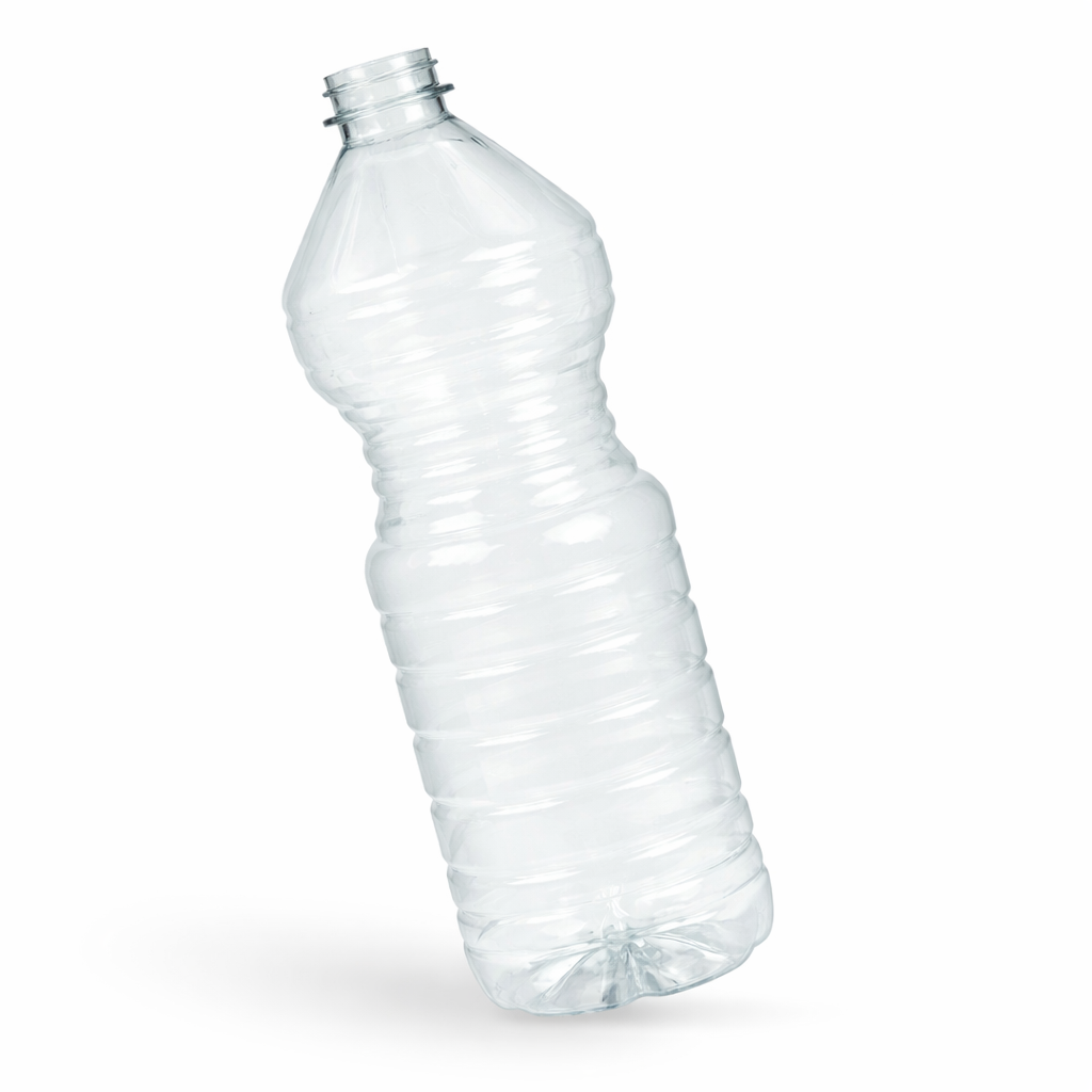 Пляшка пластикова для олії, соєвого соусу, 1 л під кришку хлопок