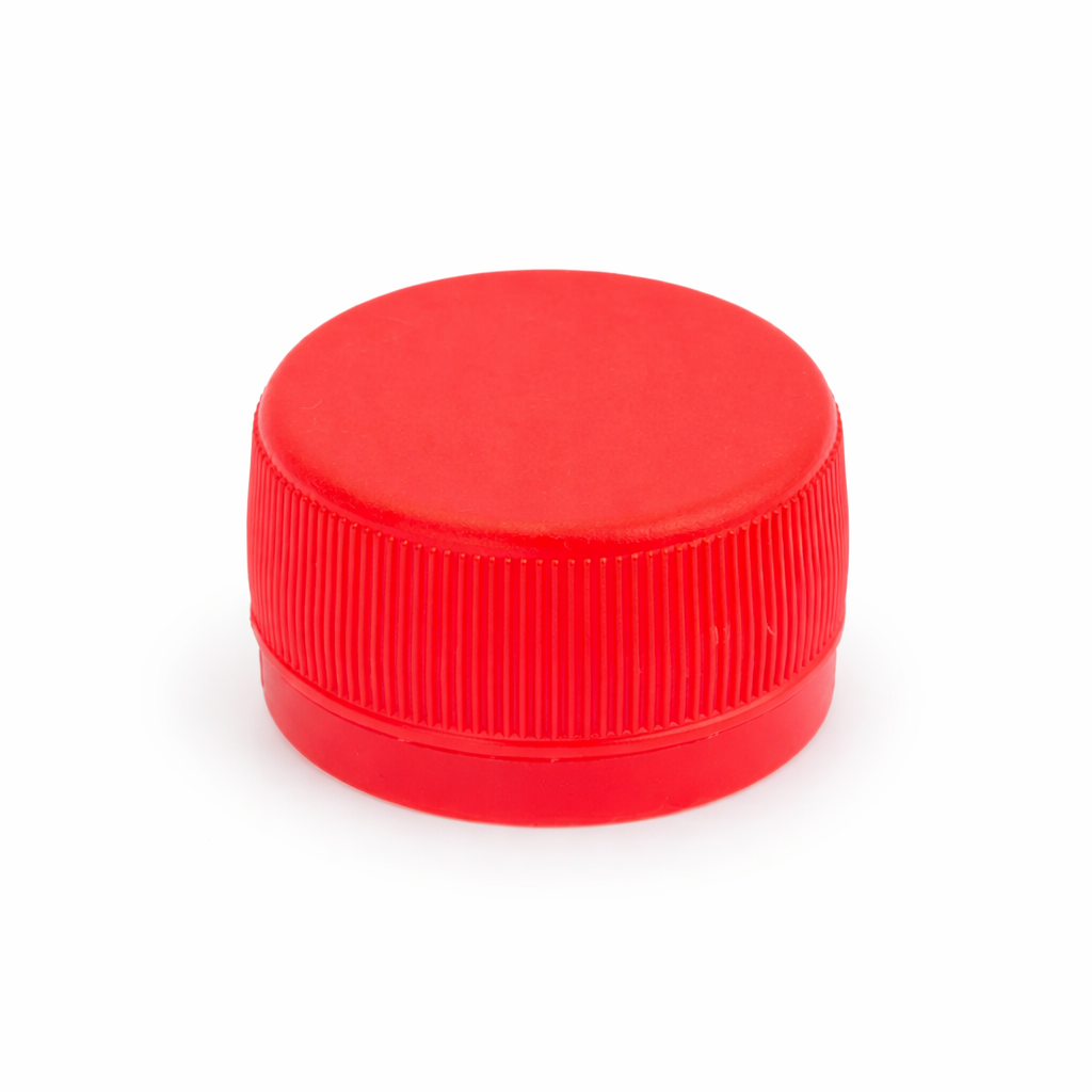 Кришка для ПЕТ пляшки червона 28 мм