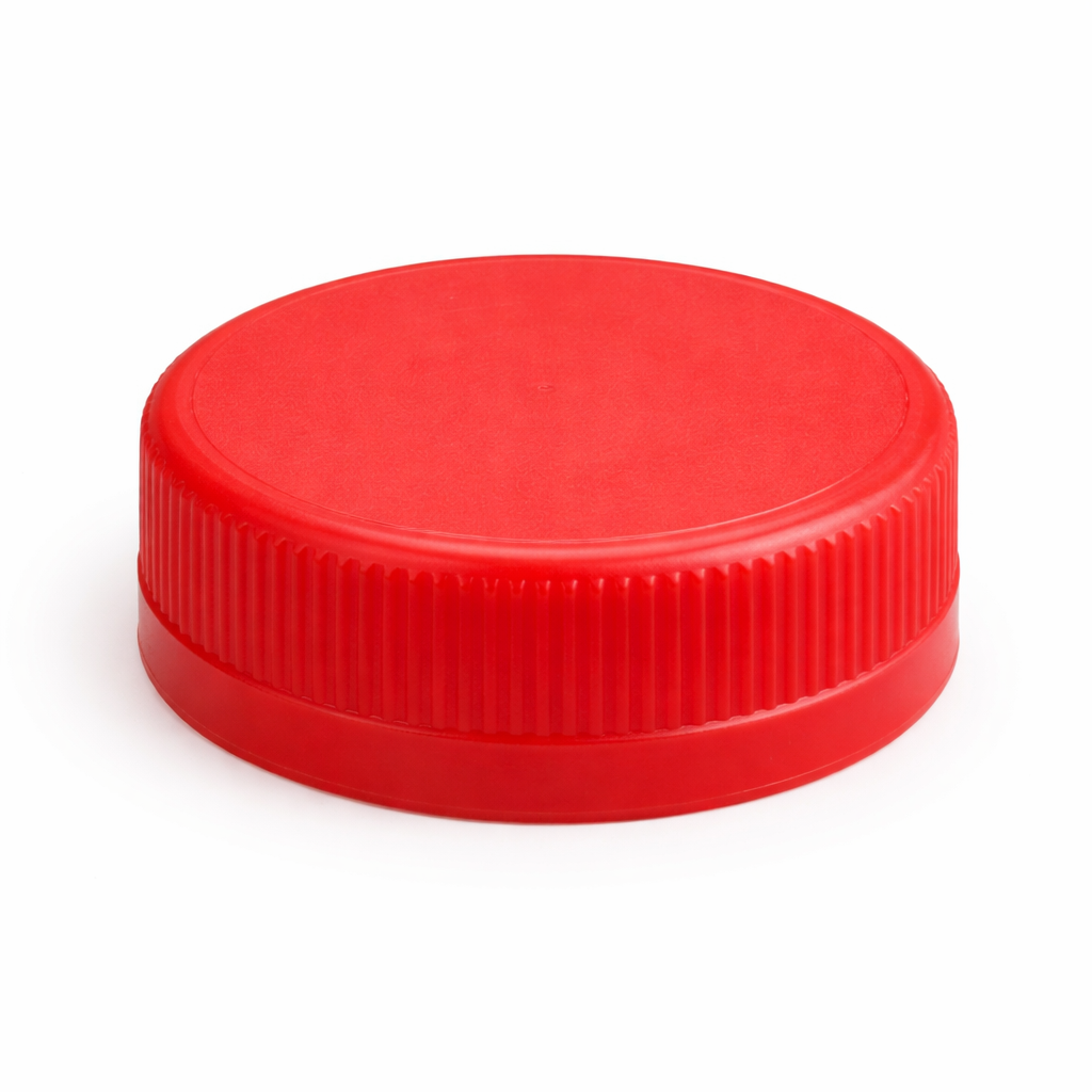 Кришка для ПЕТ пляшки червона 48 мм