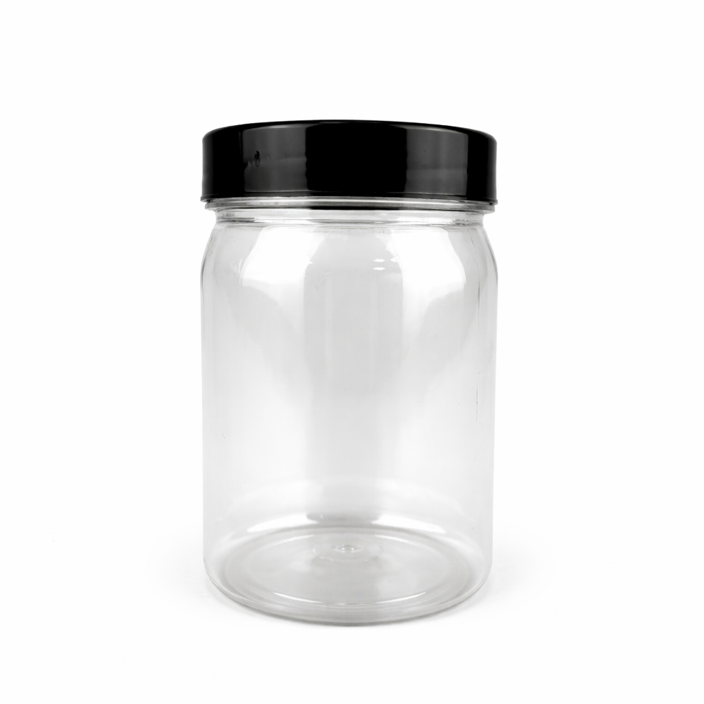 Пластикова банка 250 мл з кришкою 63 мм (1/уп/10шт)