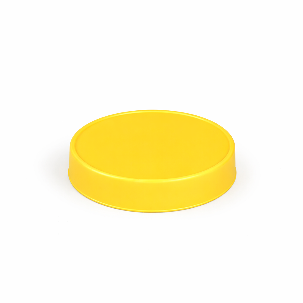 Кришка для пет банки жовта 63 мл