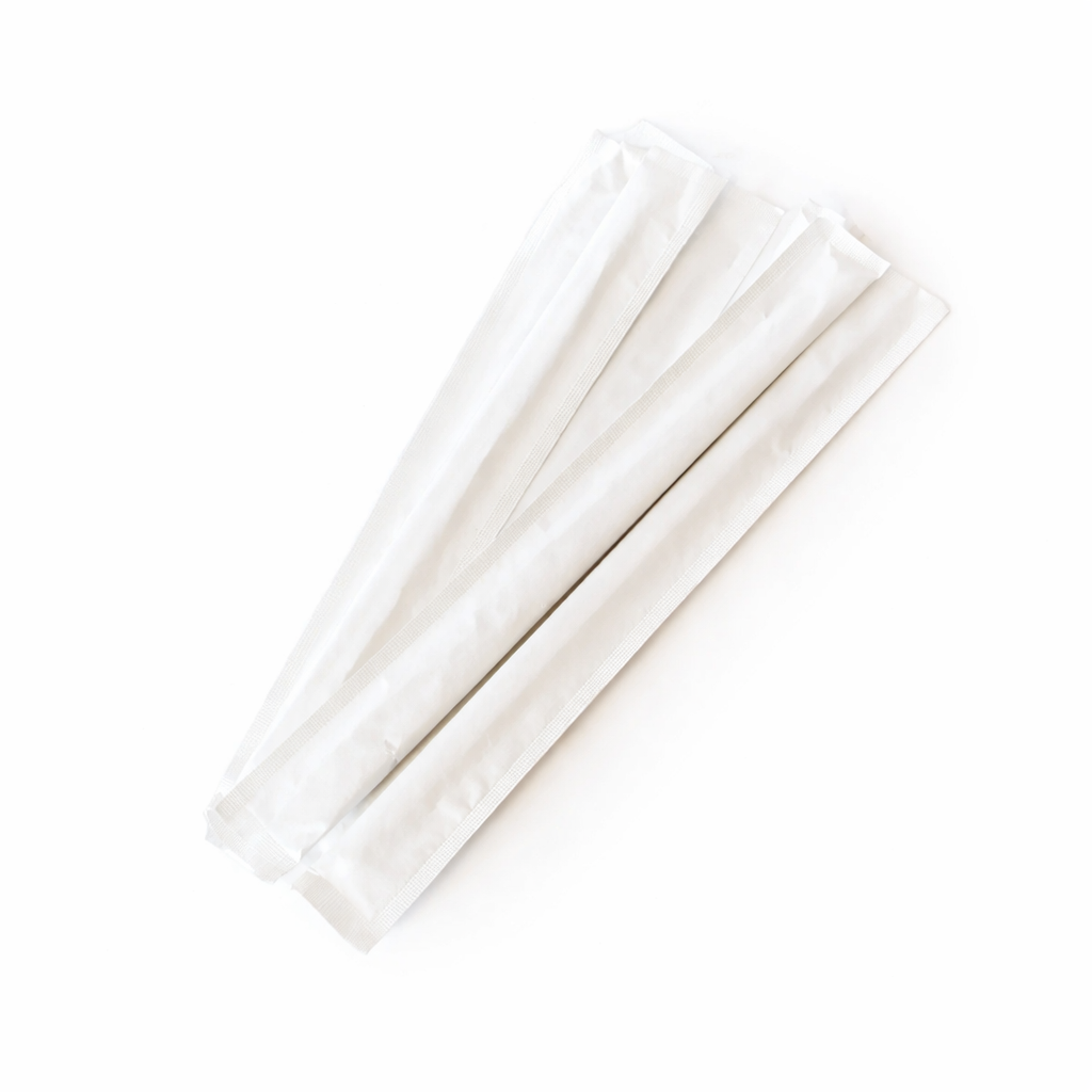 Бамбукові палички для суші, локшини, рису, в індивідуальній упаковці 1 уп/100 шт
