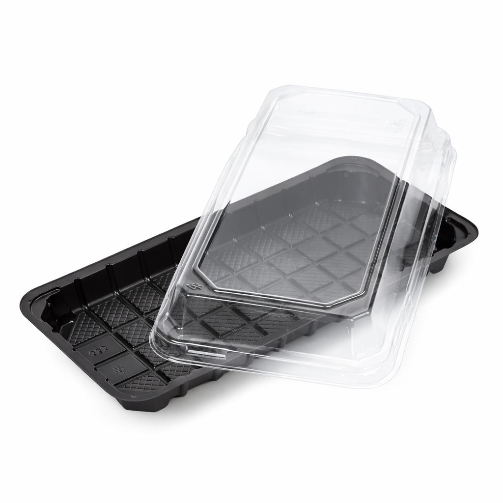 Упаковка для суші, ролів та кондитерських виробів 260х125 (50шт/уп)