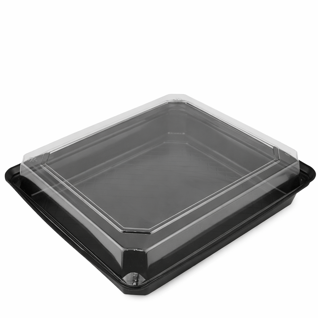 Упаковка для суші, ролів та кондитерських виробів 270х200 мм (4-6 роллов) (10 шт/уп)