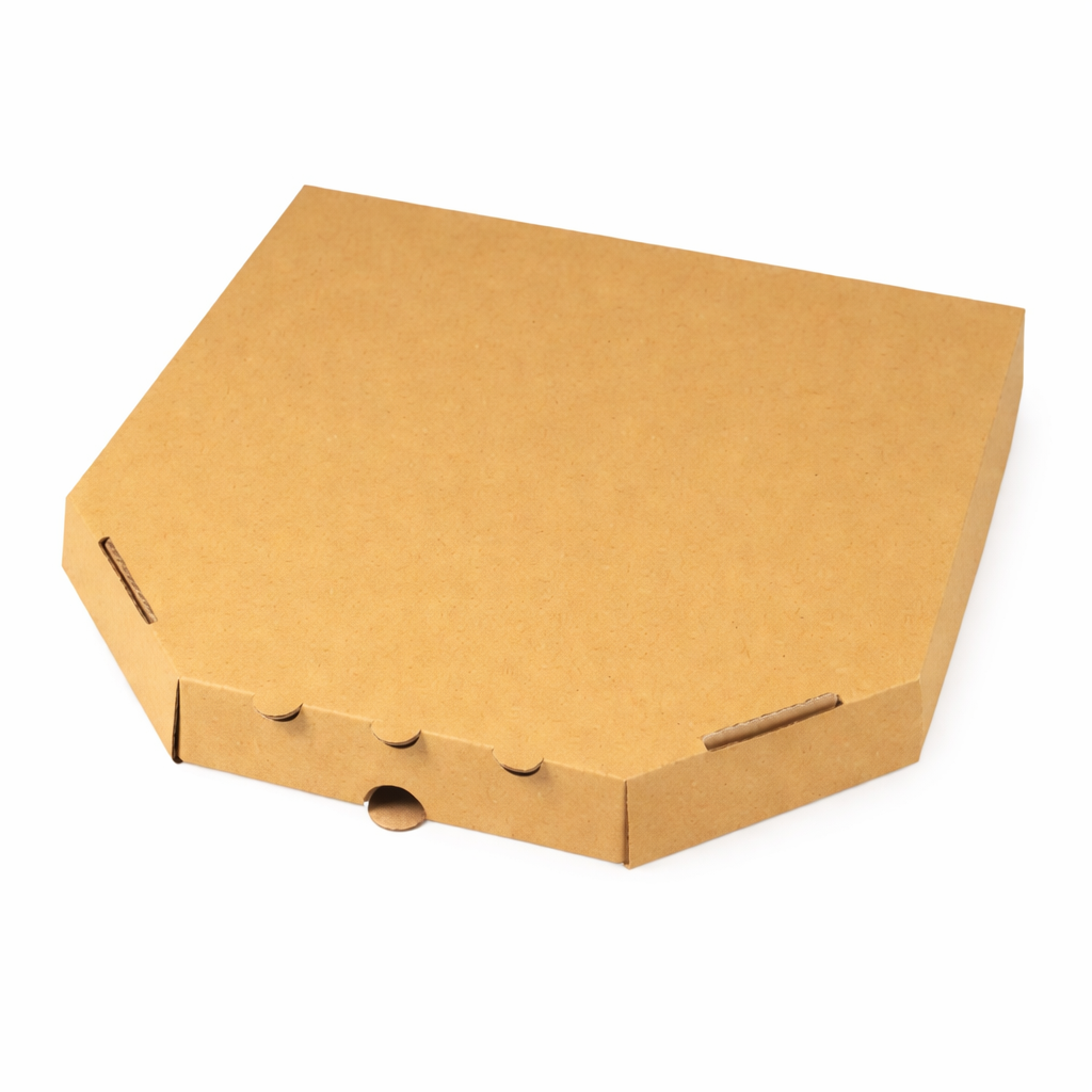 Коробка для піци 250*250*35 бура (крафт)