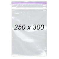 Зіп пакети 250 х 300 мм 50 мкм, пакети із замком Zip-Lock 100 шт