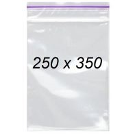 Зіп пакети 250 х 350 мм 50 мкм, пакети із замком Zip-Lock 100 шт