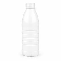 Пляшка пластикова 500 мл біла "Глорія" пет 38 мм (Упаковка 200 шт)