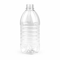 Пляшка пластикова 1 л. 28 мм "Бочка", ПЕТ пляшки від виробника