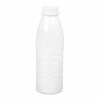 Пляшка пластикова 500 мл біла пет 38 мм (Упаковка 200 шт), молоко