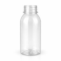 Пляшка пет 250 мл 38 мм (кругла), герметичная тара для напитков