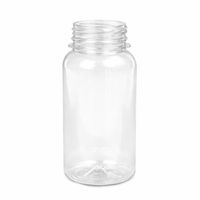 Пляшка пластикова 150 мл 38 мм широка горловина, ПЕТ тара