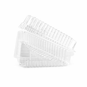 Упаковка для сендвічів і бутербродів 470 мл (1/уп/25/шт), блистерна упаковка для холодних страв