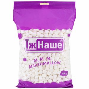 Зефір "Маршмелоу" міні 500г "білий пломбір"
