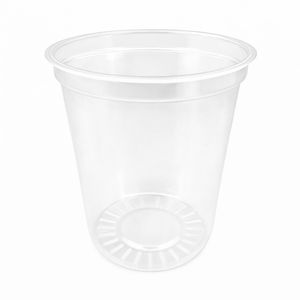 Одноразовий стакан - ємніст для кисломолочних виробів 360 мл, універсальна ємність