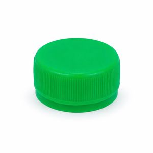 Кришка для ПЕТ пляшки зелена 28 мм - 1