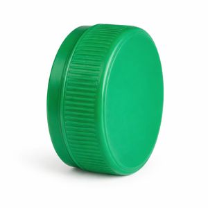 Кришка для ПЕТ пляшки зелена 38 мм (Преміум Польша) з контролем першого відкриття - 2