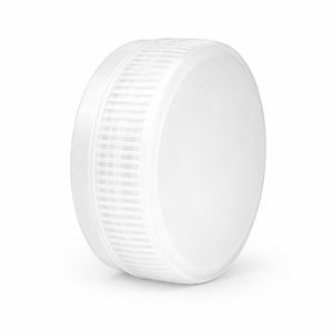 Кришка для пляшки біла-напівпрозора 38 мм (Преміум) з контролем першого відкриття - 2