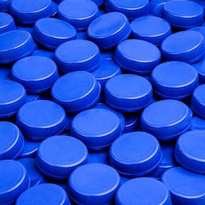 Кришка для ПЕТ пляшки синя 48 мм - 2