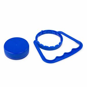 Кришка для ПЕТ пляшки синя 48 мм - 3