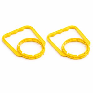 Ручка для пет пляшки жовта 28 мм - 2