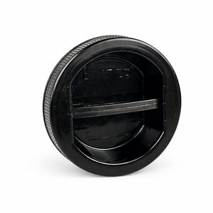 Пластикова банка 5 л з чорною кришкою 110 мм, банки для сипучих - 3