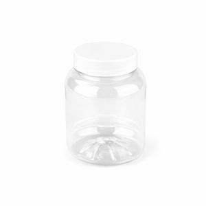 Пластикова банка 500 мл з кришкою чорною 63 мм, в роздріб (1/уп/10/шт) - 3