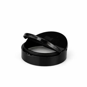 Баночка для спецій 250 мл з кришкою чорною ПЕТ - 1