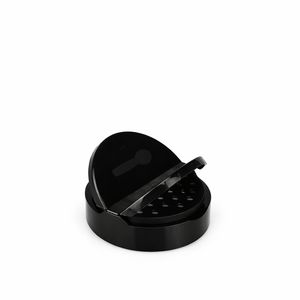 Баночка для спецій 150 мл з кришкою чорною ПЕТ - 3