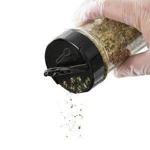 Кришка для банки зі спеціями чорного кольору 63 мм - 3