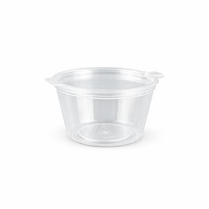 Соусник герметичний 30 мл круглий (РР) з кришкою прозорий (1/уп/50/шт) - 2