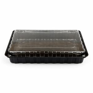 Упаковка для суші, ролів та холодних страв 270х190х60 мм (3-5 ролів сет) (10 шт/уп) - 1