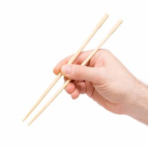 Бамбукові палички для суші, локшини, рису, в індивідуальній упаковці 1 уп/100 шт - 3