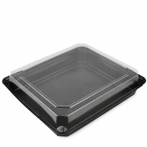 Упаковка для суші, ролів та кондитерських виробів 270х200 мм (4-6 роллов) (10 шт/уп) - 1