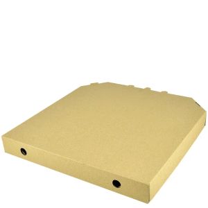 Коробка для піци 350*350*37 бура (крафт) - 3