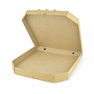 Коробка для піци 300*300*35 бура (крафт) - 3