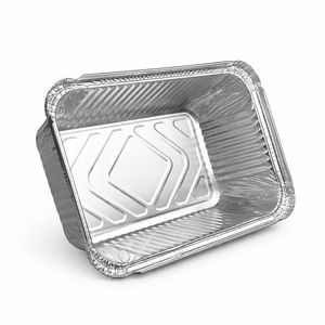 Алюмінієвий контейнер для для холодних та гарячих страв прямокутний 1270 мл (R27L) ( без кришки)